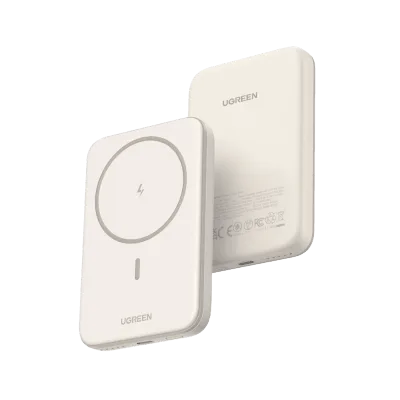 Power Bank MagSafe / 5000 mAh / Carga Inalámbrica 15W / USB-C / Protección Inteligente / 140 g / Compatible iPhone 15/14/13/12