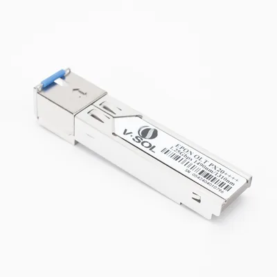 Módulo SFP EPON / PX20++++ / 1.25 Gbps Simétrico / Alcance 20 km (65,616 ft) / Potencia Óptica +9 a +13 dBm / SC/UPC / Longitud de Onda TX 1490nm RX 1310nm