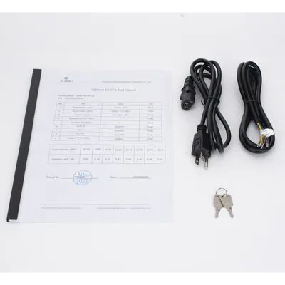 Amplificador Óptico EYDFA / 8 Puertos / 1550 nm / Potencia de Salida 37 dBm / Gestión SNMP y Web