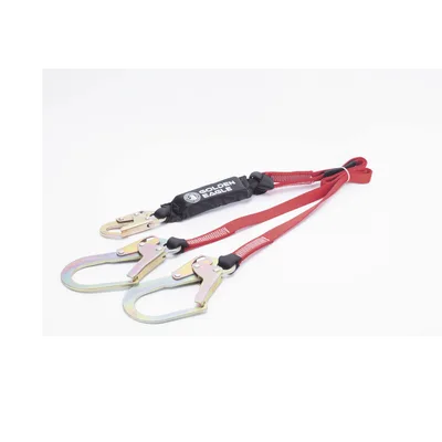Cable Amortiguador de Caída / Doble Gancho de Sujeción / 1.83 m (6 ft) / Capacidad 140 kg (310 lbs) / ANSI Z359.1