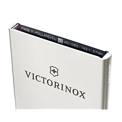 Tarjetero / Almacenamiento 4-6 Tarjetas / Aluminio Duradero / Protección RFID / Sistema Deslizamiento Patentado / 10 x 6 x 1 cm / 0.1 kg