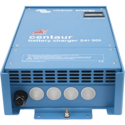 Cargador de Baterías / 24V 30A / Tres Salidas Aisladas / Entrada Universal 90-265 VCA / Compensación Térmica / 120-300 Ah