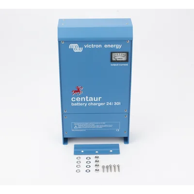 Cargador de Baterías / 24V 30A / Tres Salidas Aisladas / Entrada Universal 90-265 VCA / Compensación Térmica / 120-300 Ah