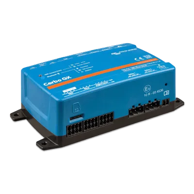 Centro de comunicaciones / Monitoreo remoto / Pantallas táctiles 5" y 7" / Conectividad Bluetooth / VRM / VE.Direct, VE.Bus, VE.CAN, USB