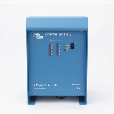 Cargador de Baterías Marino / 24 V / 100 A / Bancos 500 a 1000 Ah / Entrada Universal 90-265 VCA / 90-400 VCC / Homologación Germanischer Lloyd / IEC 60945-2002