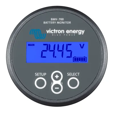 Monitor de Baterías / Monitoreo en Tiempo Real / Bluetooth Smart / Shunt 500A / Voltaje hasta 385 VDC / Entrada Auxiliar