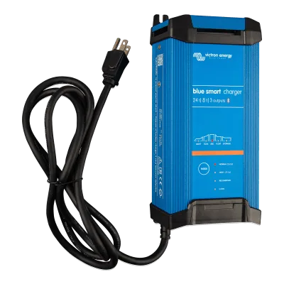 Cargador de Baterías Inteligente / 24V / 16A / 6 Etapas / Bluetooth / Eficiencia 93% / IP22 / Plomo-ácido y Litio