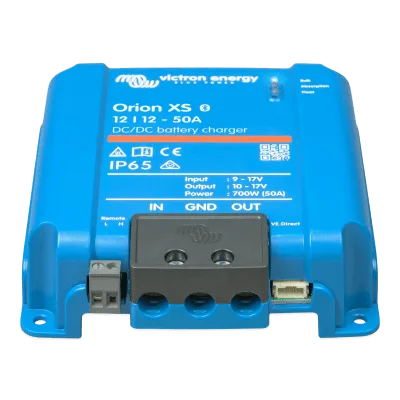 Cargador de Baterías CC-CC / 50 A / 12 V / IP65 / Bluetooth Smart / VE.Direct / Alternador Inteligente