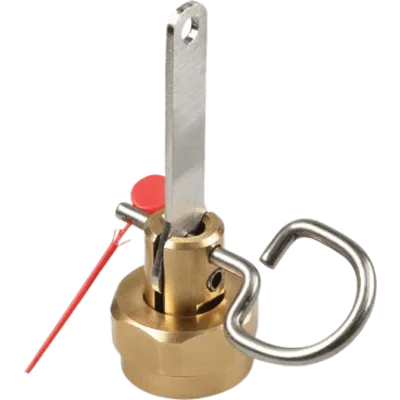 Dispositivo de Liberación Manual QRV / Para Válvulas de Liberación Rápida / Fuerza de Accionamiento Menor a 150 N / Rango de Temperatura -20 °C a +50 °C / Cuerpo de Latón / Certificaciones cULus y FM 