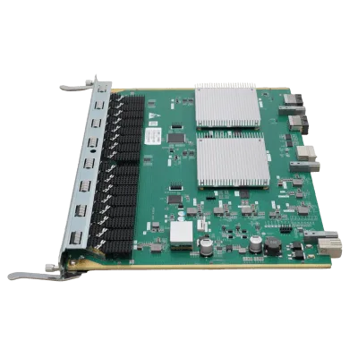 Tarjeta de Servicio OLT / 16 Puertos Combo GPON/XGSPON / 10 Gbps Simétrico / 20 km (65,616 ft) / 4096 ONUs XGS-PON / Split 1:256