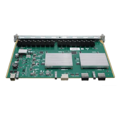 Tarjeta de Servicio OLT / 16 Puertos Combo GPON/XGSPON / 10 Gbps Simétrico / 20 km (65,616 ft) / 4096 ONUs XGS-PON / Split 1:256