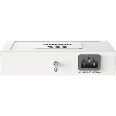 Switch PoE No Administrable / 4 Puertos 10/100 Mbps PoE af/at / 2 Puertos Uplink 10/100 Mbps / Presupuesto PoE 45 W / Alcance Extendido 250 m (820.2 ft)