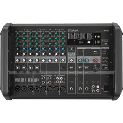 Mezcladora de Audio Amplificada / 12 Canales / Amplificador Clase-D 2x630W / 24 Efectos SPX / Supresor de Retroalimentación / 4/8 Ohms