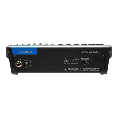 Mezcladora de Audio Analógica / 12 Canales / 6 Entradas Micrófono-Línea / 2 Entradas Estéreo / Efectos Integrados / USB / Phantom +48V