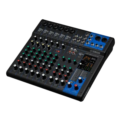Mezcladora de Audio Analógica / 12 Canales / 6 Entradas Micrófono-Línea / 2 Entradas Estéreo / Efectos Integrados / USB / Phantom +48V