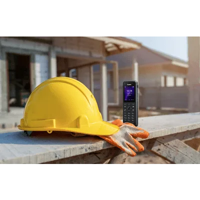 Teléfono IP Portátil Empresarial de Uso Rudo Yealink AX86R con Wi-Fi 6 Roaming Avanzado Protección IP67 y Audio HD