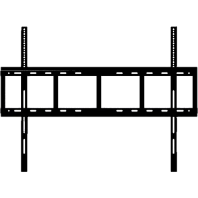 Soporte de Pared para Pantalla Interactiva / Compatible 75" y 86" / Fijación Robusta / Diseño Profesional
