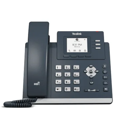 Teléfono IP / Android 13 / Microsoft Teams / Audio HD / Pantalla 2.4" / Dual Gigabit PoE