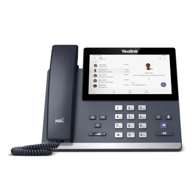 Teléfono IP / Pantalla Táctil 7" / Android 13 / Bluetooth 5.2 / Wi-Fi Dual Band / PoE / Certificación Microsoft Teams