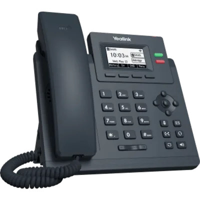 Teléfono IP Yealink SIP-T31W con Wi-Fi de Doble Banda 2 Cuentas SIP Audio HD y PoE