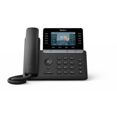 Teléfono IP Empresarial Multifuncional Yealink T74U con Pantalla a Color de 4.3 Pulgadas Audio HD y 16 Cuentas SIP
