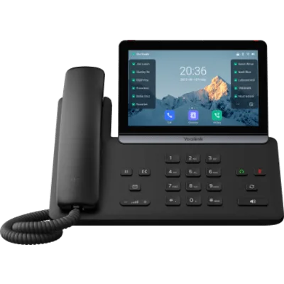 Teléfono IP Empresarial Yealink SIP-T88W con Pantalla Táctil de 7 Pulgadas Android 13 WiFi y Bluetooth