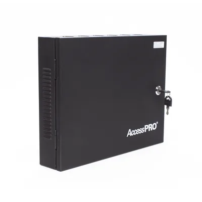 Panel de Control de Acceso 2 Puertas / 30,000 Tarjetas / TCP-IP / Gabinete y Fuente 12VCC 3A / 98.4 ft
