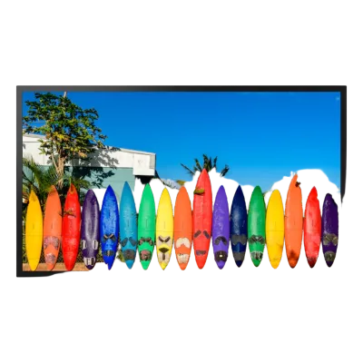 Pantalla LED para Escaparate / 46" / Full HD 1080p / 4000 nits / 24/7 / HDMI / LAN / VESA 400x400 / -30 a 50°C