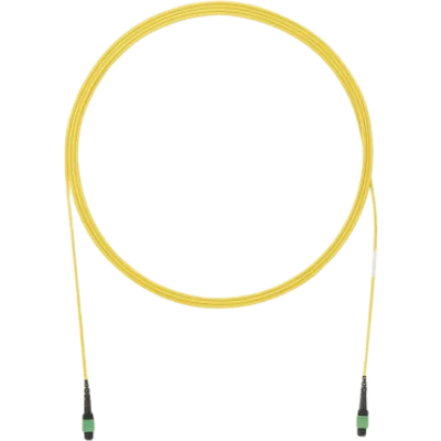 Cable de Interconexión de Fibra Óptica / 12 Fibras Monomodo OS2 / PanMPO Hembra-Hembra / Polaridad A / LSZH / 1.5 m (4.92 ft)