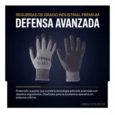 Guantes de protección / Supraneema con nitrilo espumoso / Resistencia al corte / Talla XL / 4.92 x 34.45 x 82.02 ft