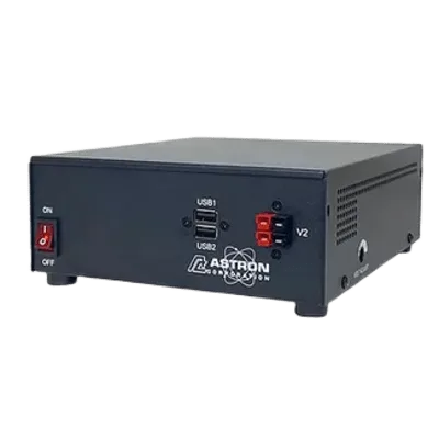 Fuente de Alimentación Conmutada / Salida 13.8 Vdc / 20 A Continuos / Pico 25 A / 2 Puertos USB 5.2 V / Entrada Universal 100-240 Vca